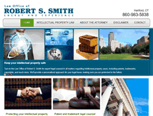 Tablet Screenshot of i-p-counsel.com